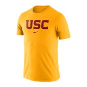 USC Trojans Men's Nike Gold Essential Wordmark T-Shirt